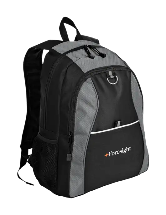 Honeycomb Grey/Black Backpack w/Foresight Logo