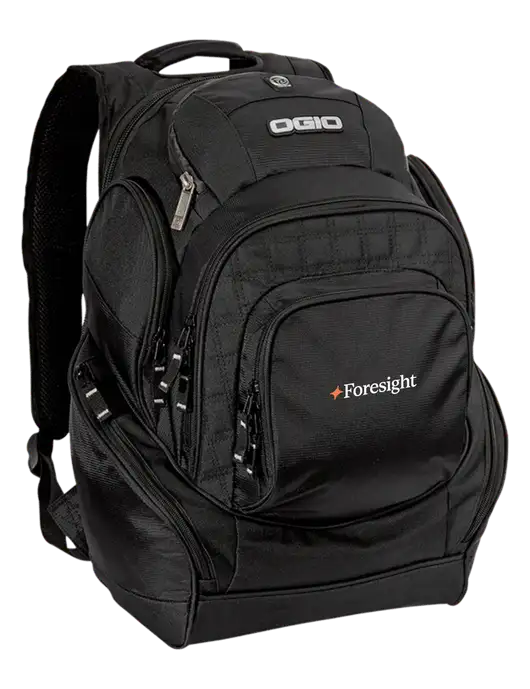 OGIO Black Mastermind Pack w/Foresight Logo