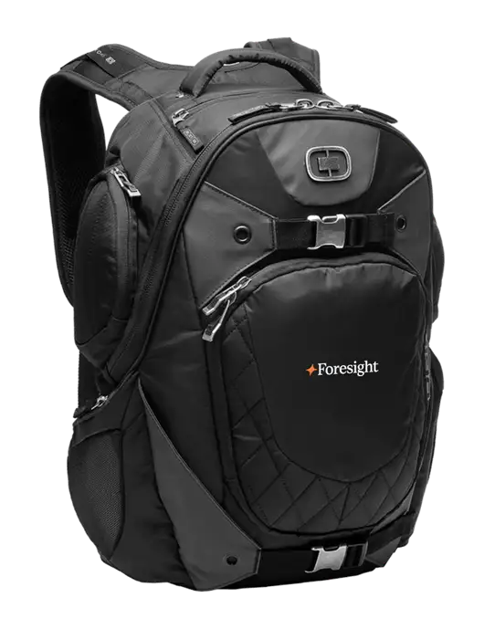 OGIO Black Squadron Pack w/Foresight Logo