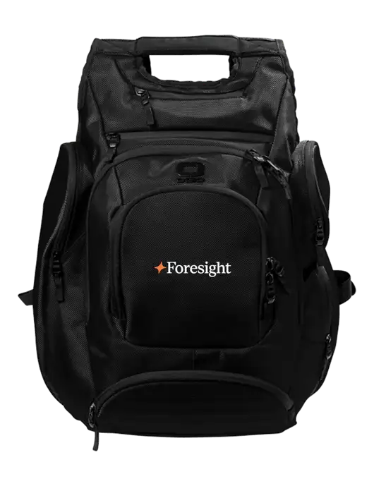 OGIO Blacktop Metro Ballistic Laptop Backpack w/Foresight Logo