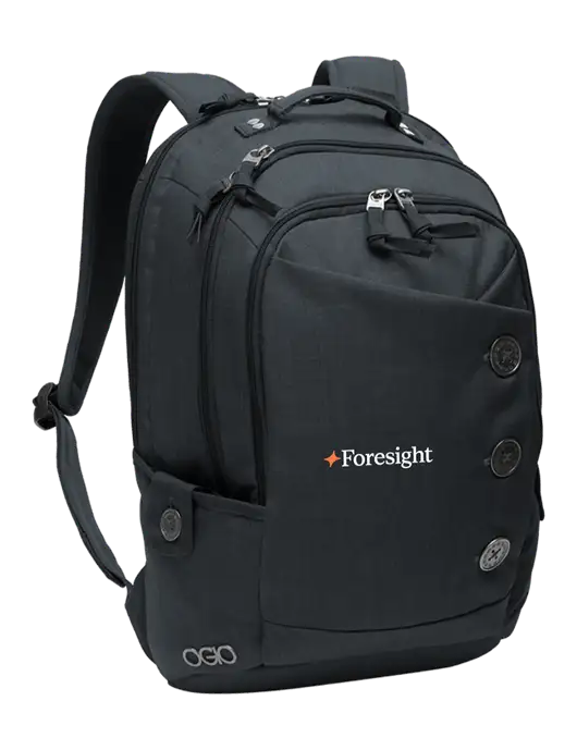 OGIO Storm Grey Ladies Melrose Pack w/Foresight Logo