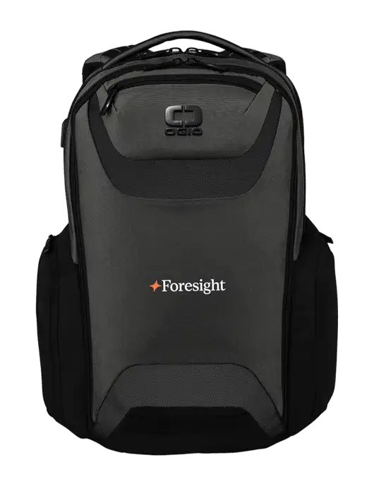 OGIO Tarmac Charcoal Connected Pack w/Foresight Logo