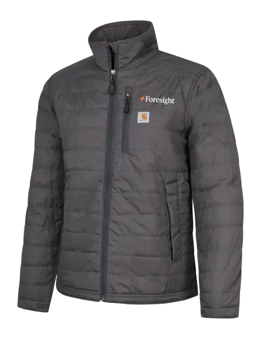 Carhartt Womens Dark Grey Gilliam Jacket w/Foresight Logo
